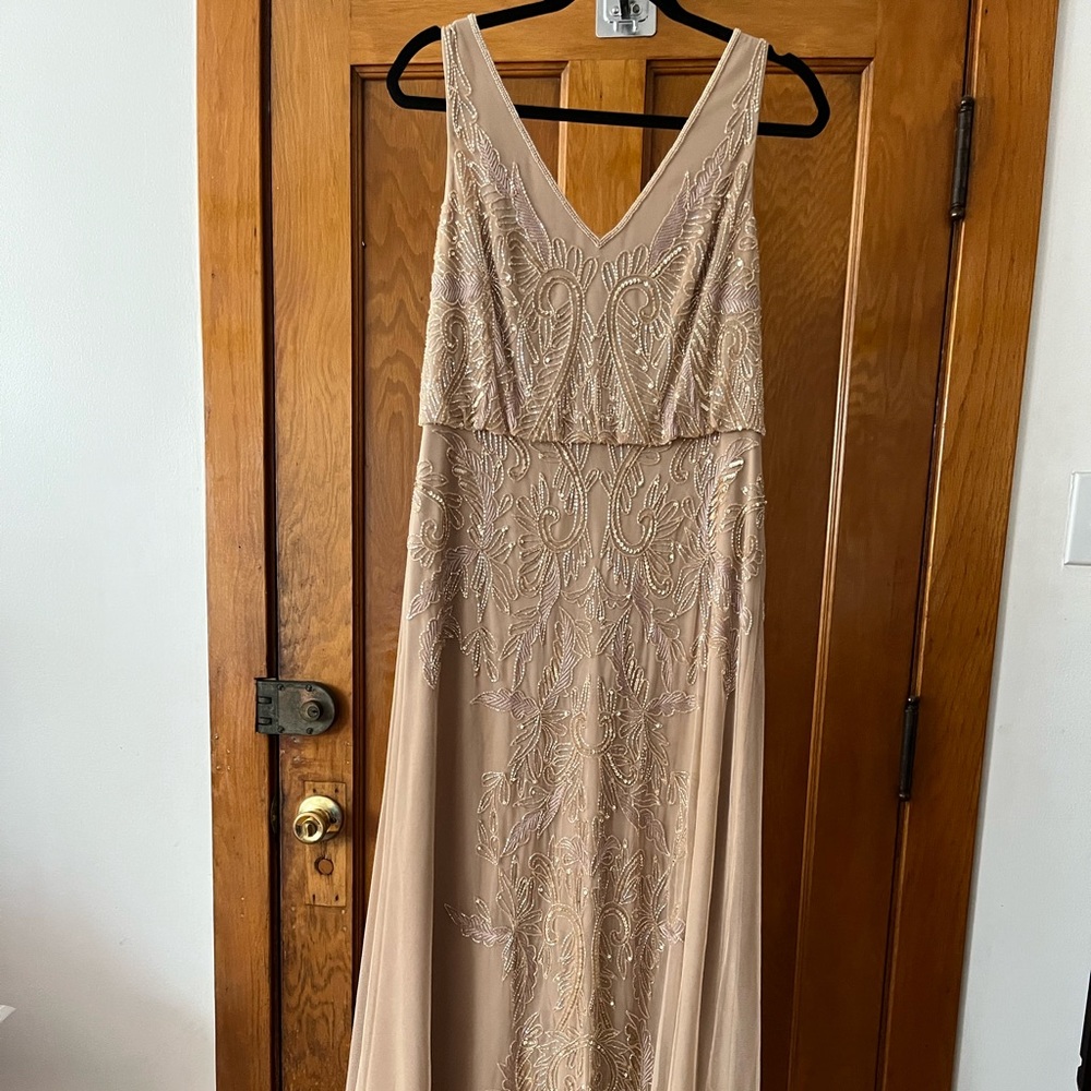 Adrianna Papell bridal dress